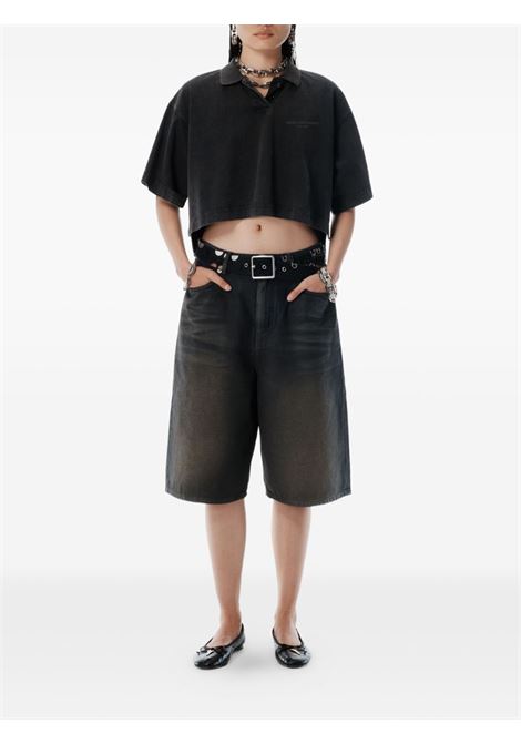 Black key-detail quilted ballet flats Alexander Wang - women ALEXANDER WANG | 30325F037001